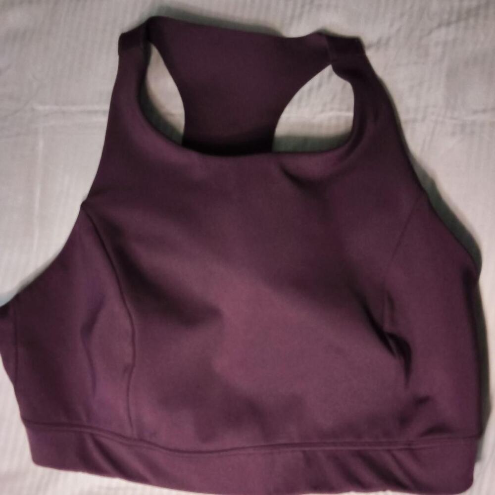 Gapfit purple sports bra size M